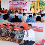 Jalin Silaturahmi, La Ode Risno Gelar Mengente Konstituen dan Tauziah Ramadhan di Tawabi Jaya