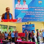 Wabup SBB Buka Musrenbang Tiga Kecamatan, Tekankan Pembangunan Tepat Sasaran dan Berkelanjutan
