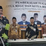 Kakanwil Haji dan Umroh Maluku Buka Pembekalan Karu dan Karom Jemaah Haji 2026