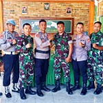 TNI Polri Solid, Kesalahpahaman di Mapolsek Kairatu Berakhir Damai