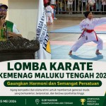 Lomba Karate Kemenag Maluku Tengah 2026, Gaungkan Harmoni dan Semangat Persatuan