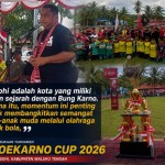 Liga Kampung U-17 Piala Soekarno Cup 2026 Resmi Dibuka, Benhur Watubun: Sepak Bola Satukan Generasi Muda