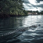Teror Buaya di Amahai! Warga Dilarang Keras Dekati Sungai dan Pesisir Pantai